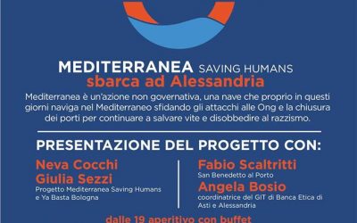 16.11.2018 – Mediterranea Saving Humans sbarca ad Alessandria