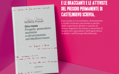 12.4.2019 – Presentazione del libro-inchiesta “Oro rosso” di Stefania Prandi
