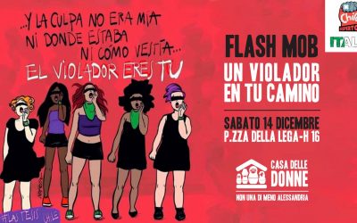 Flashmob – Un Violador en tu Camino – sabato 14 dicembre