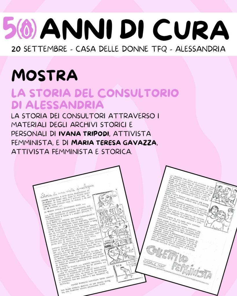Sabato 20/09 - Il dibattito e la mostra sui consultori 540965003 1116006424024406 5734285342535329701 n